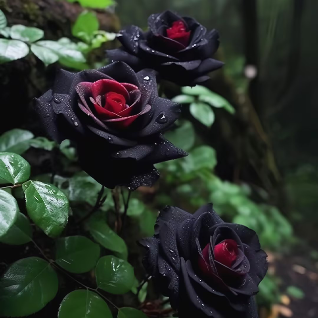 Red And flower seeds