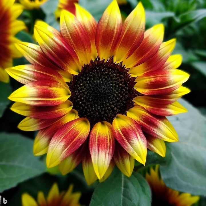 Yellow Red flower seeds