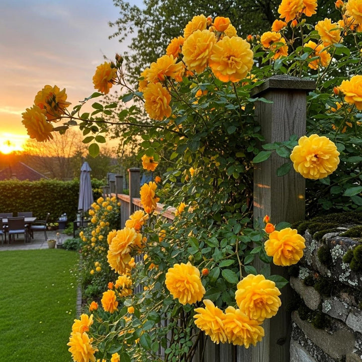 Yellow Red flower seeds