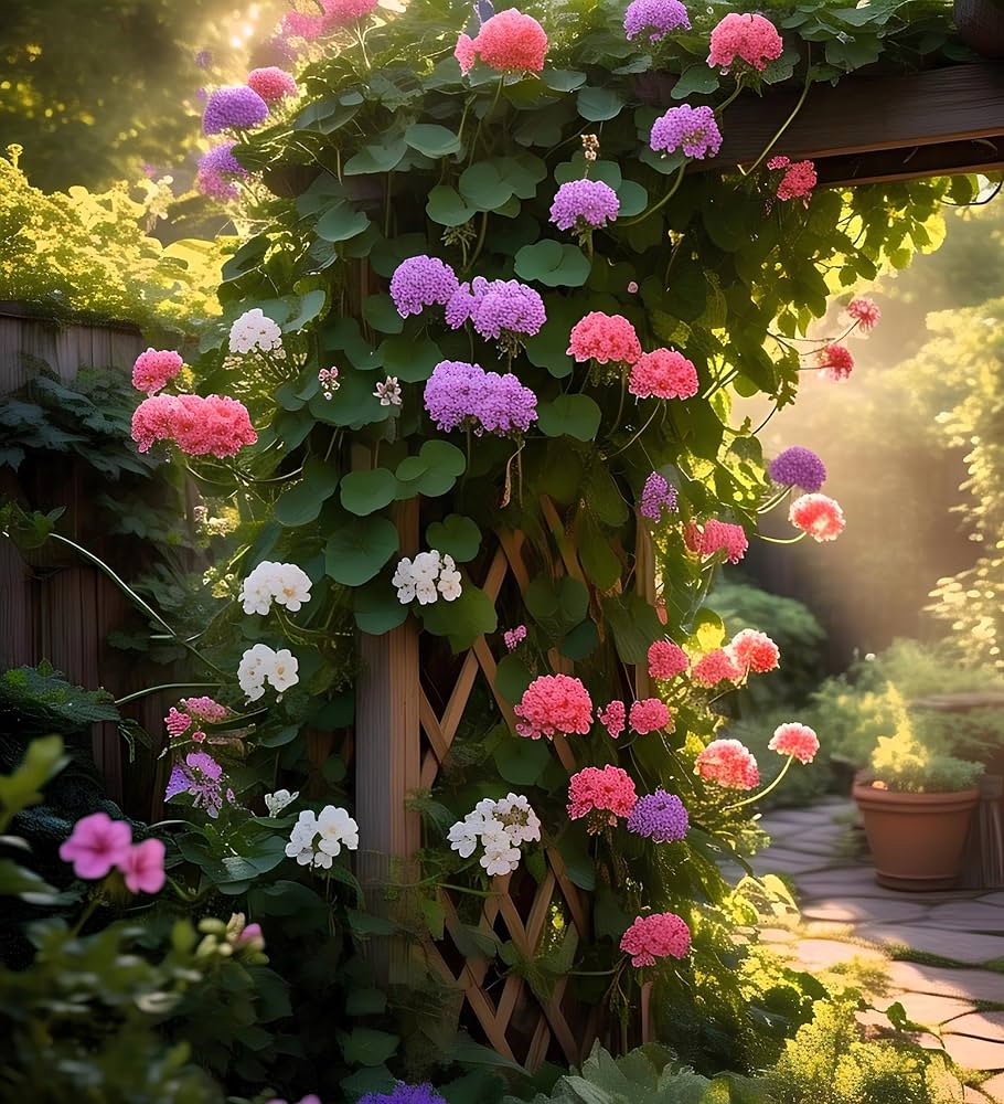 Pink Climbing flower seeds