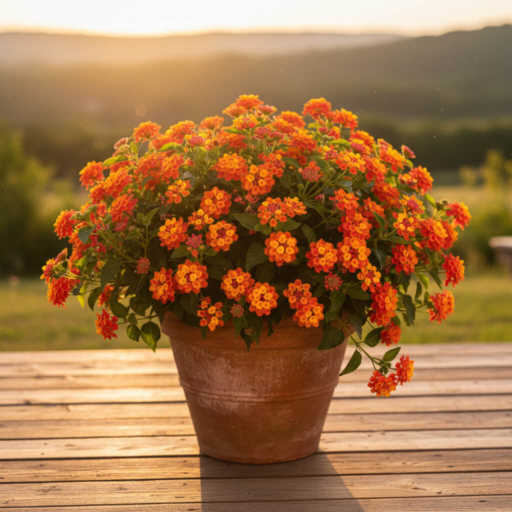 Common Lantana plant