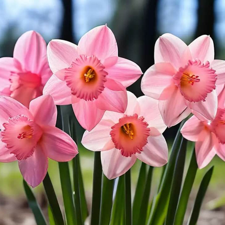 Baby Pink Daffodil plant