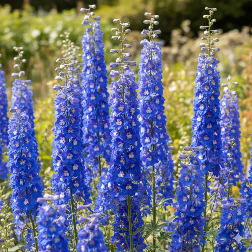 Delphinium flower seeds