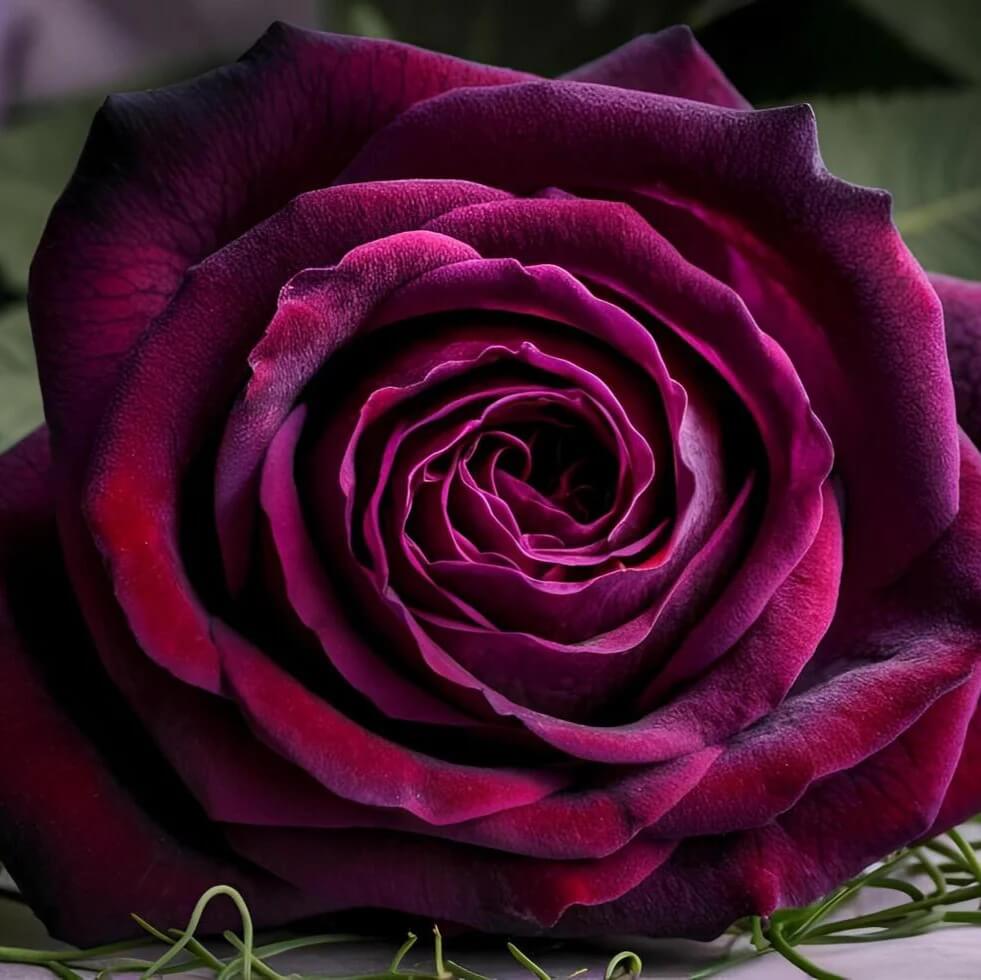 Burgundy Rosa plant