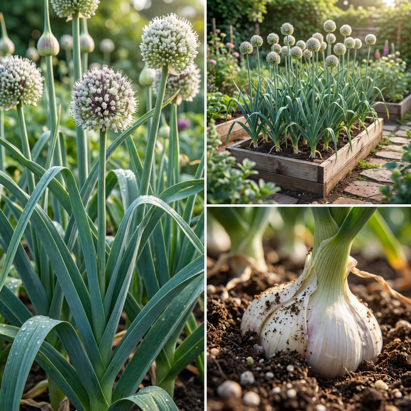 White Elephant Garlic Bulb Herb Seeds for Planting – Heirloom Non-GMO Garden Seeds