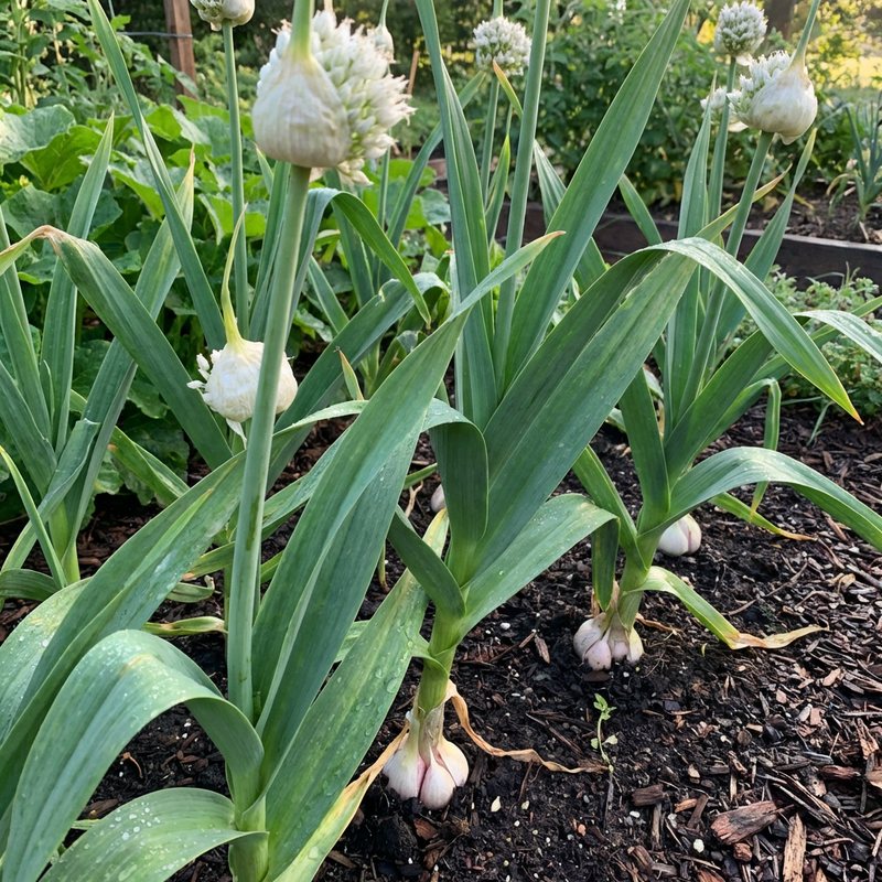 White Elephant Garlic Herb Seeds for Home Garden – Heirloom Non-GMO Garden Seeds