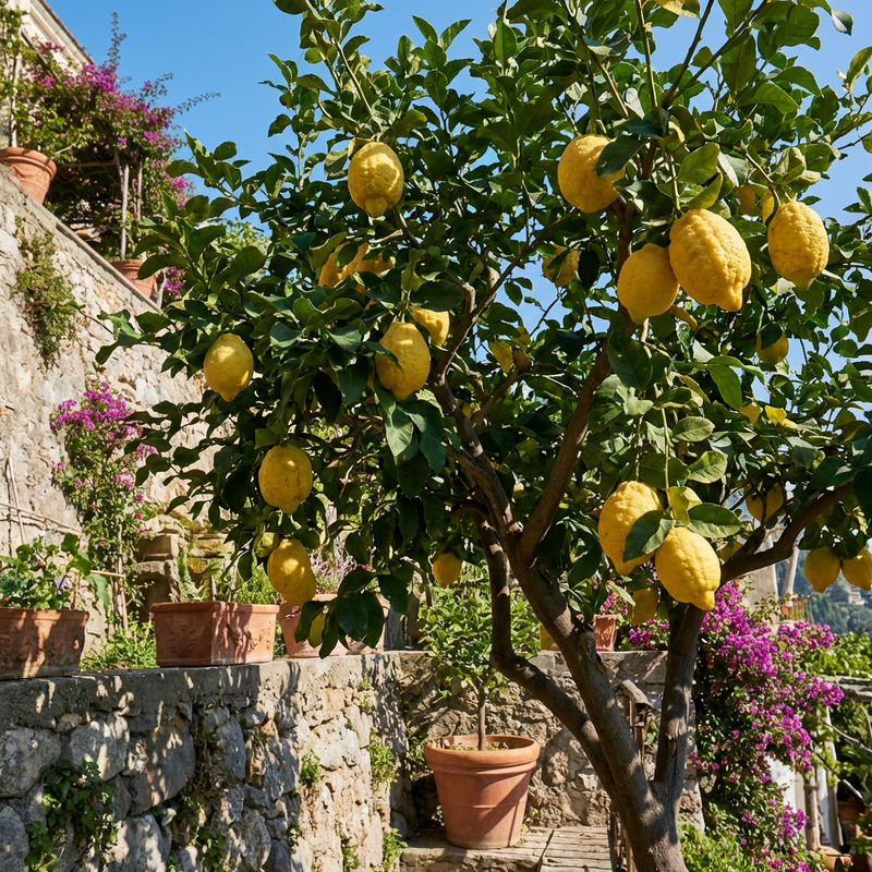Italian Amalfi Lemon (Citrus limon) Seeds for Planting – Heirloom Lemon Seeds