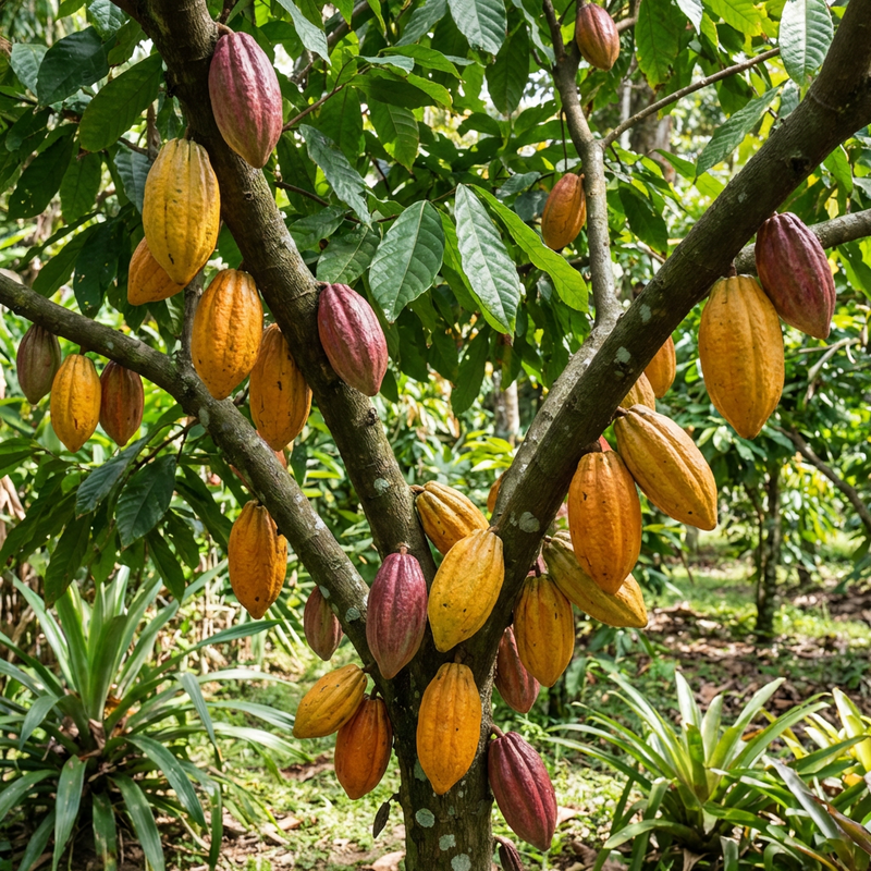 Cacao Fruit Seeds – Heirloom Non-GMO Chocolate Tree Seeds