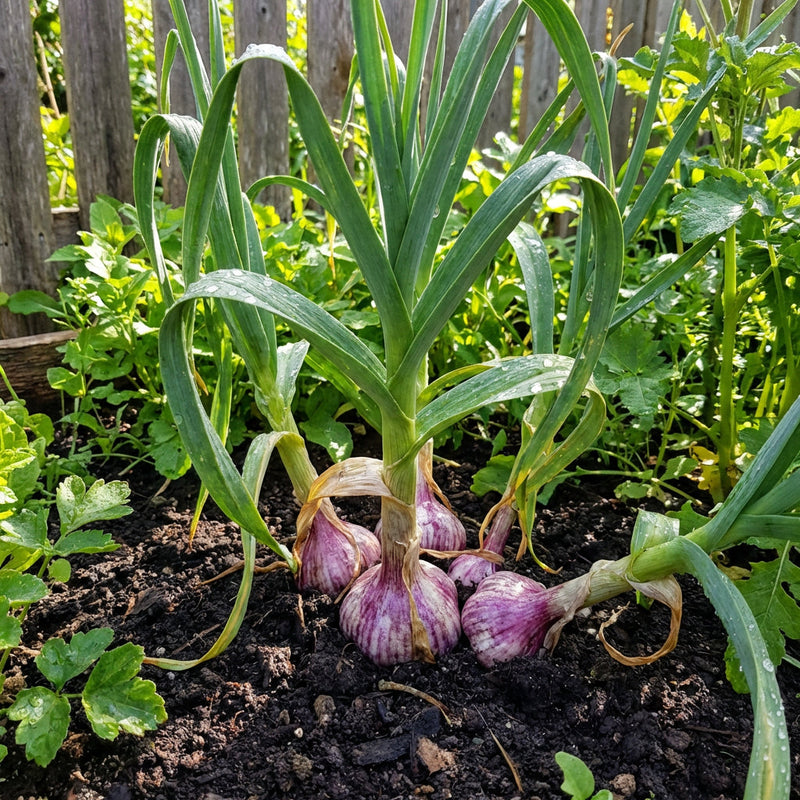 Garlic Herb Seeds for Home Garden – Heirloom Non-GMO Garden Seeds
