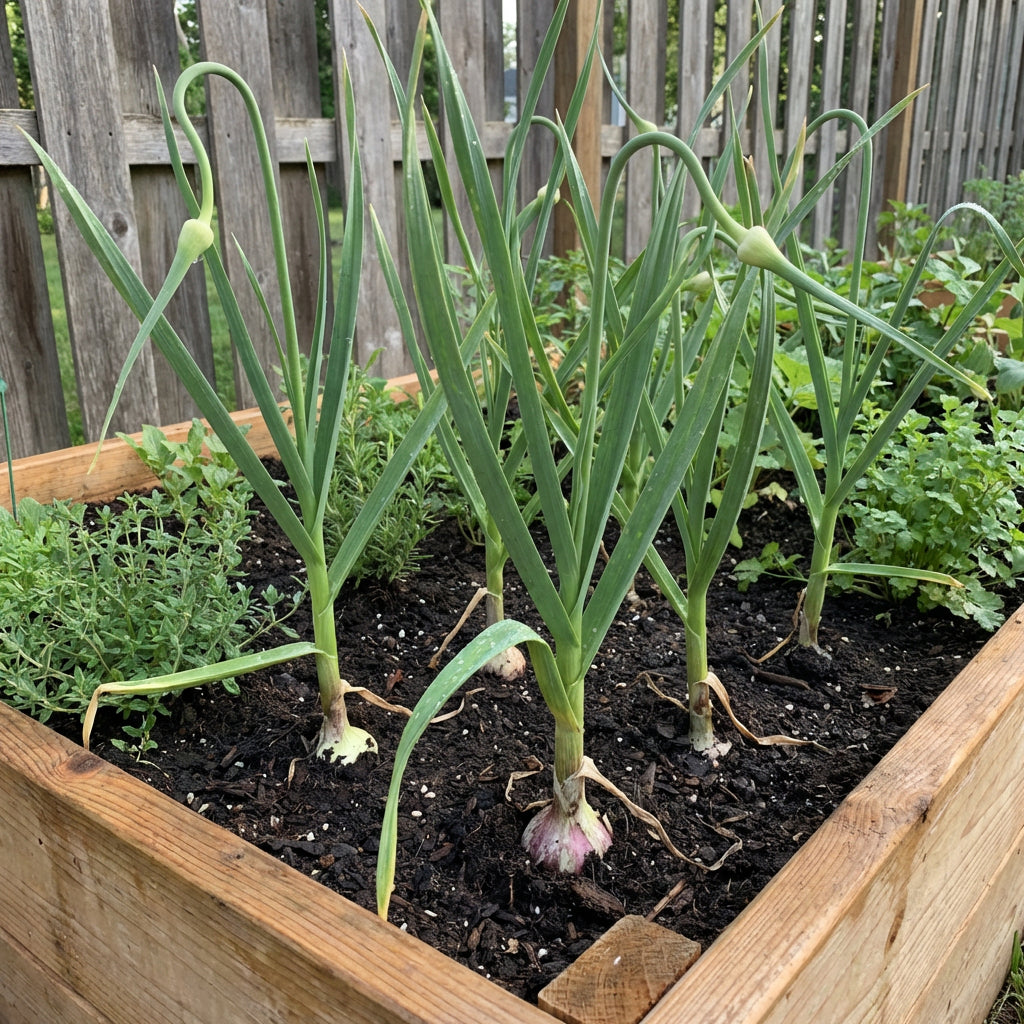 kitchen garlic seeds
