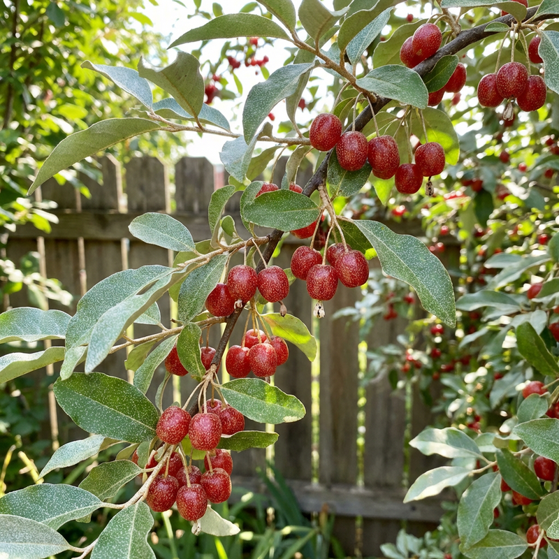 Goumi Berry Seeds – Elaeagnus Multiflora Garden Seeds