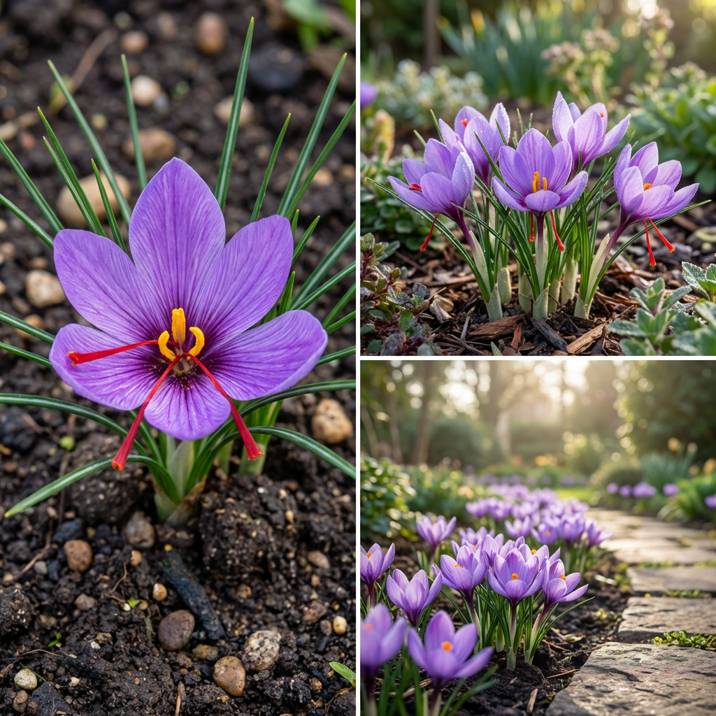 Saffron Crocus flower seeds