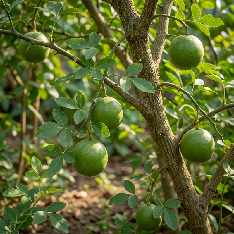 Green Bael Tree Seeds for Planting – Bilva Fruit Seeds