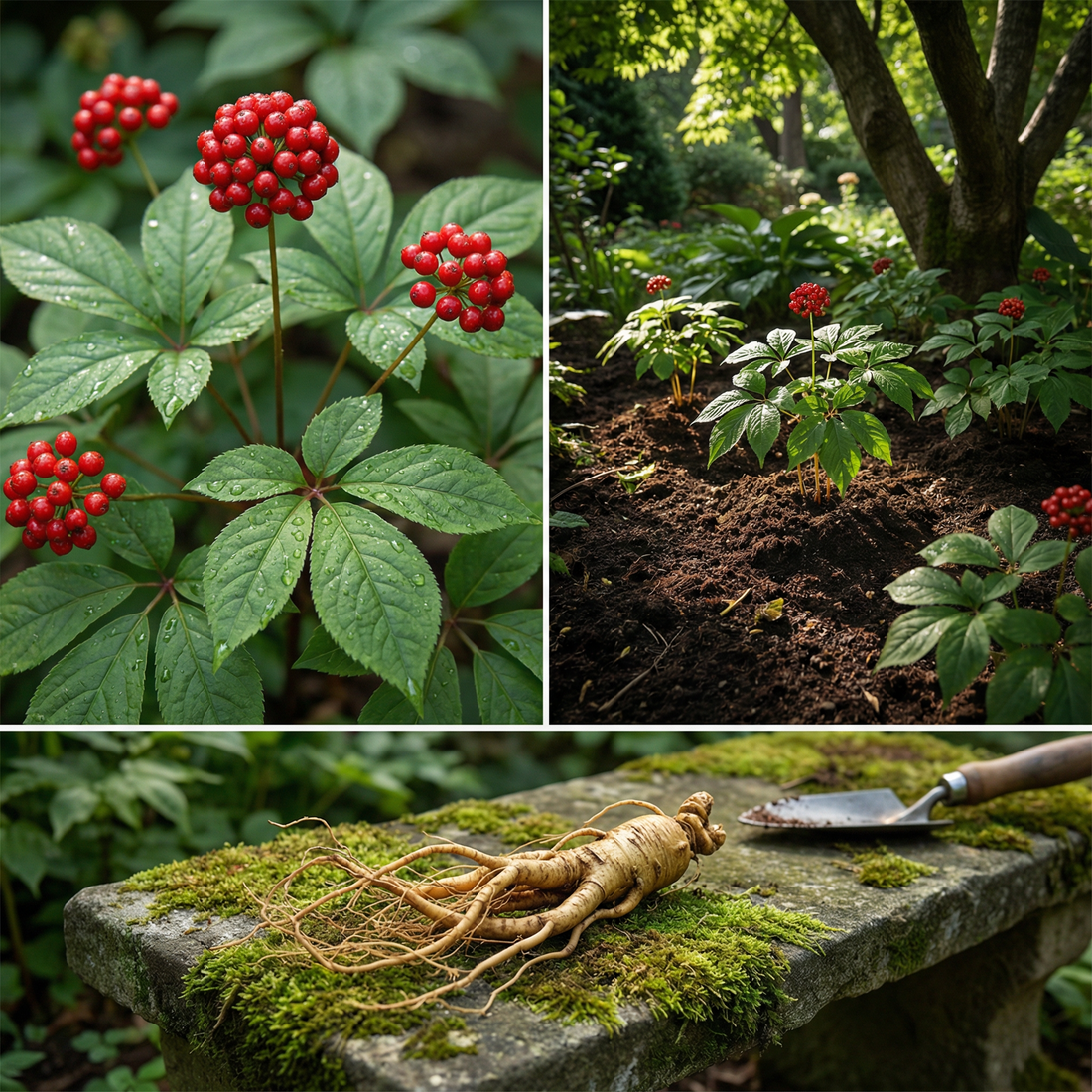 Korean Ginseng Plant Seeds for Planting – Heirloom Non-GMO Garden Seeds