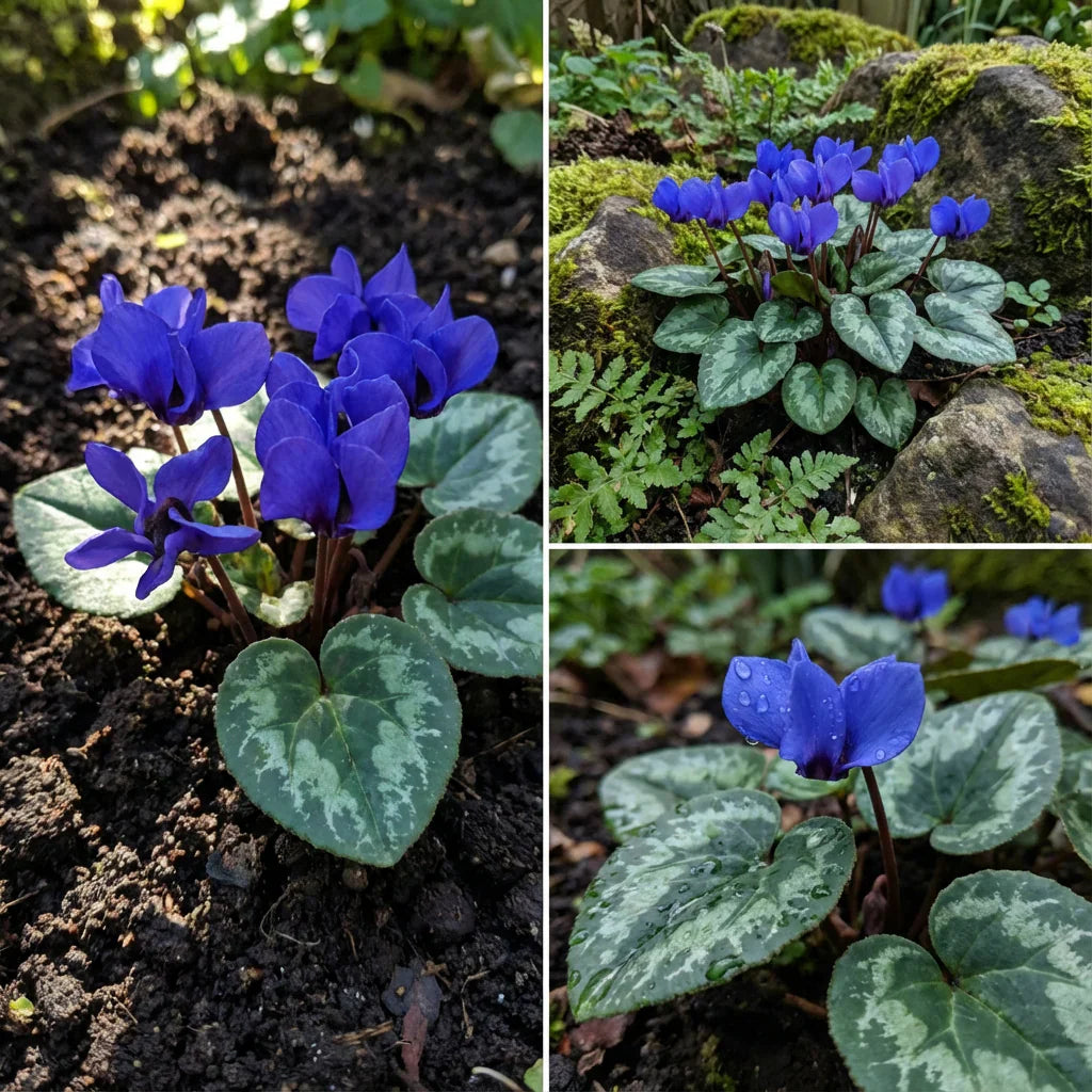 Blue Cyclamen flower seeds
