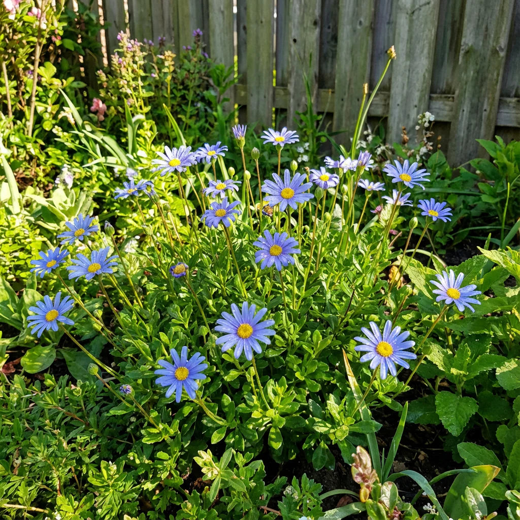 Blue Bellis flower seeds