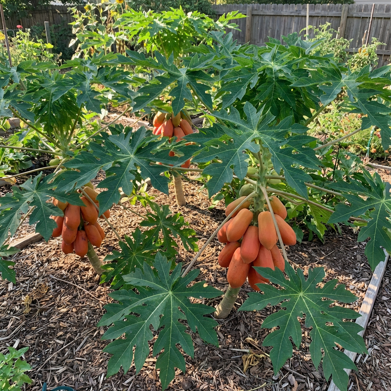 Taiwan Red Lady Papaya Seeds for Planting – Heirloom Tropical Papaya Seeds