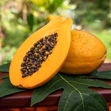 orange papaya seeds