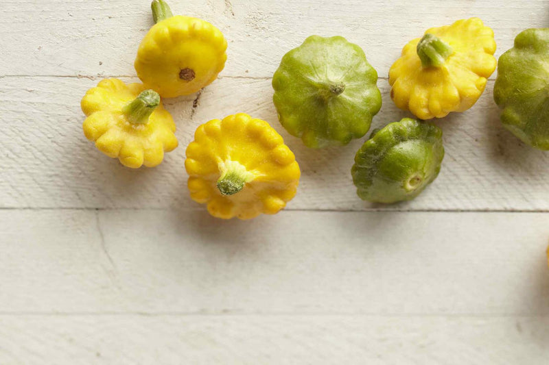 Mixed Patty Pan Squash Seeds for Planting – Heirloom Non-GMO Garden Seeds