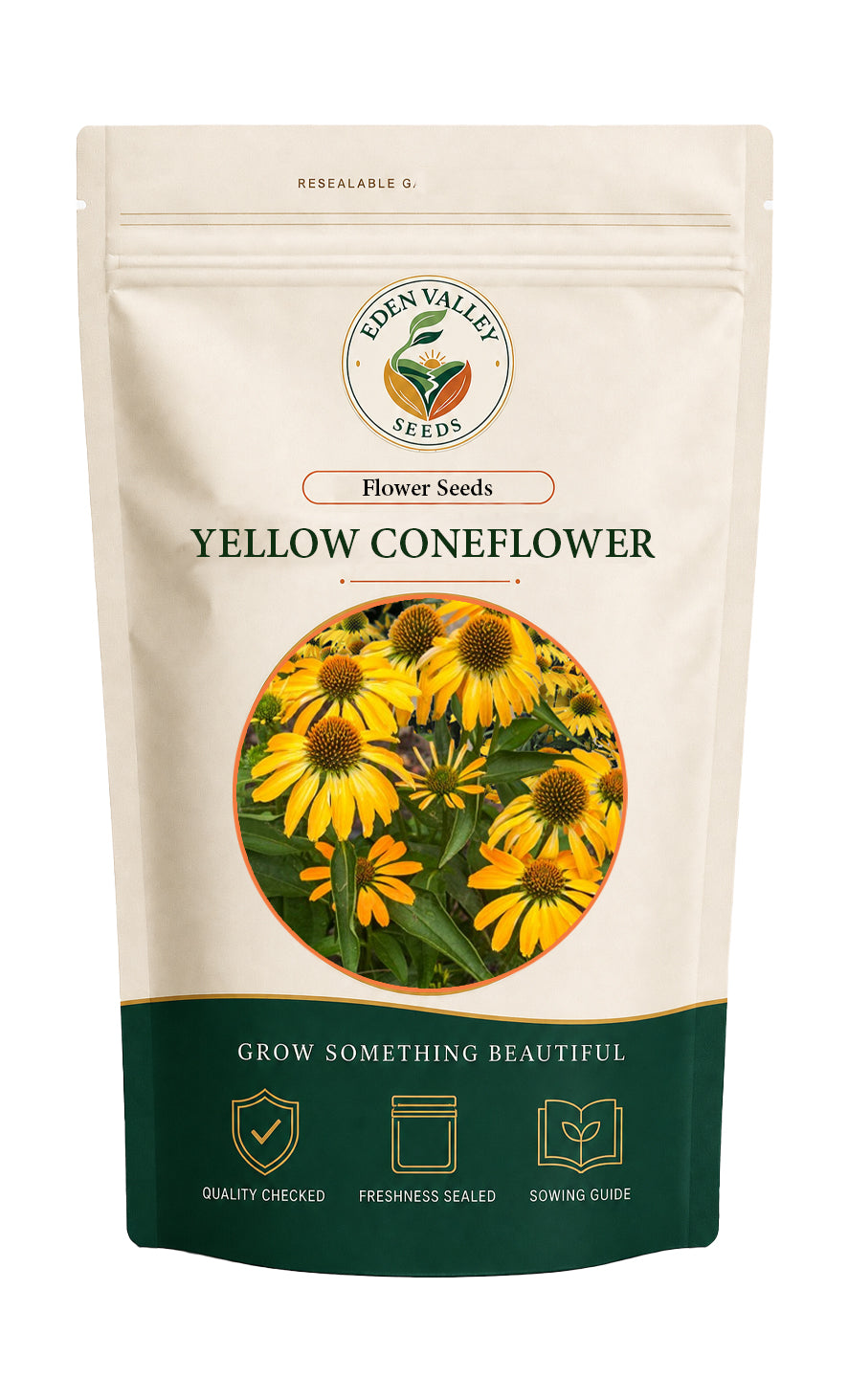 Yellow Coneflower Flower Seeds for planting