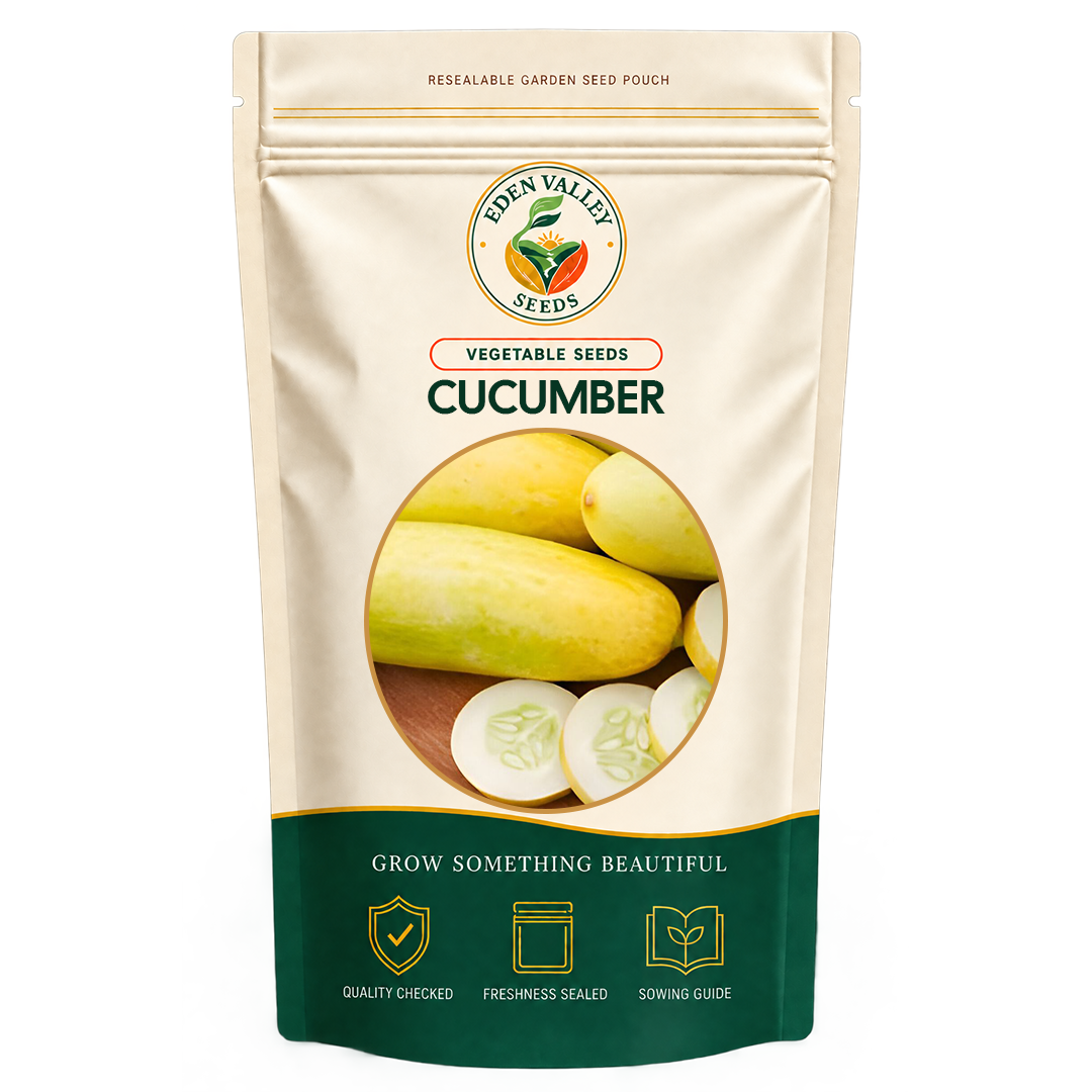 Yellow Cucumber Vegetable Seeds for home gardens