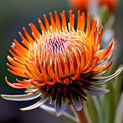 Orange And flower seeds
