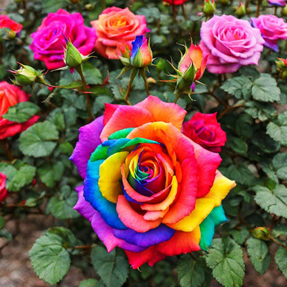 Color Rose flower seeds