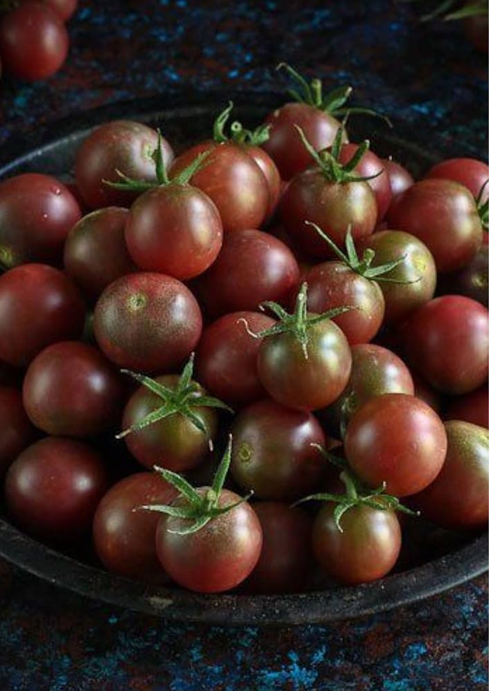 Black Cherry Tomato Seeds for Planting – Heirloom Non-GMO Garden Seeds