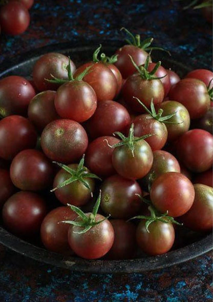 Black Cherry Tomato Seeds for Planting – Heirloom Non-GMO Garden Seeds