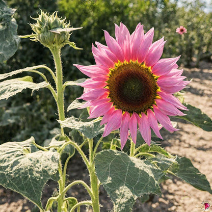 Light Pink Sunflower Seeds for Planting – Heirloom Non-GMO Garden Seeds