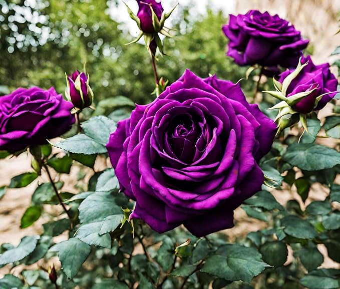 Deep Purple flower seeds