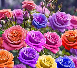 Color Rose flower seeds