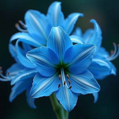 Blue Belladonna Amaryllis plant
