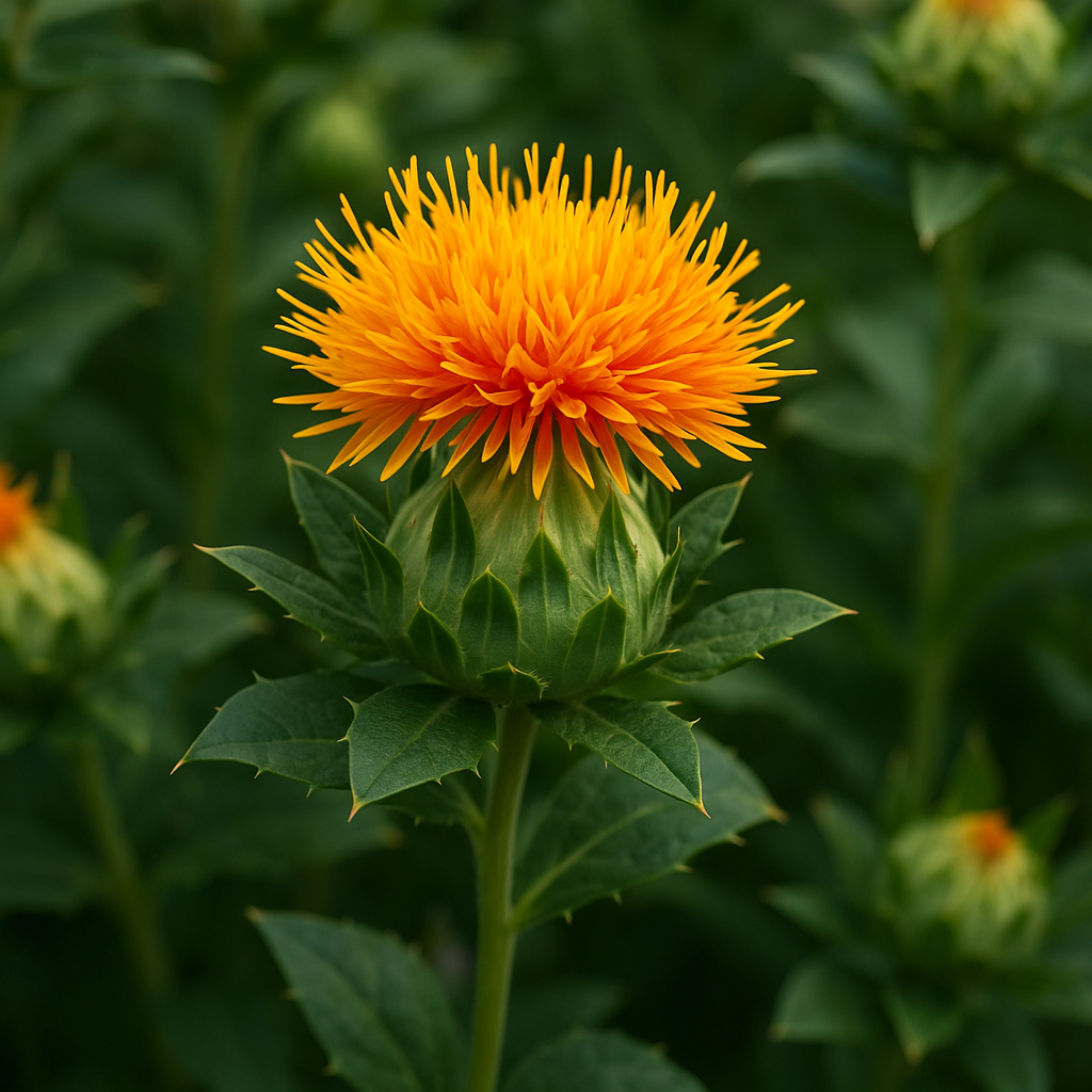 Carthamus flower seeds