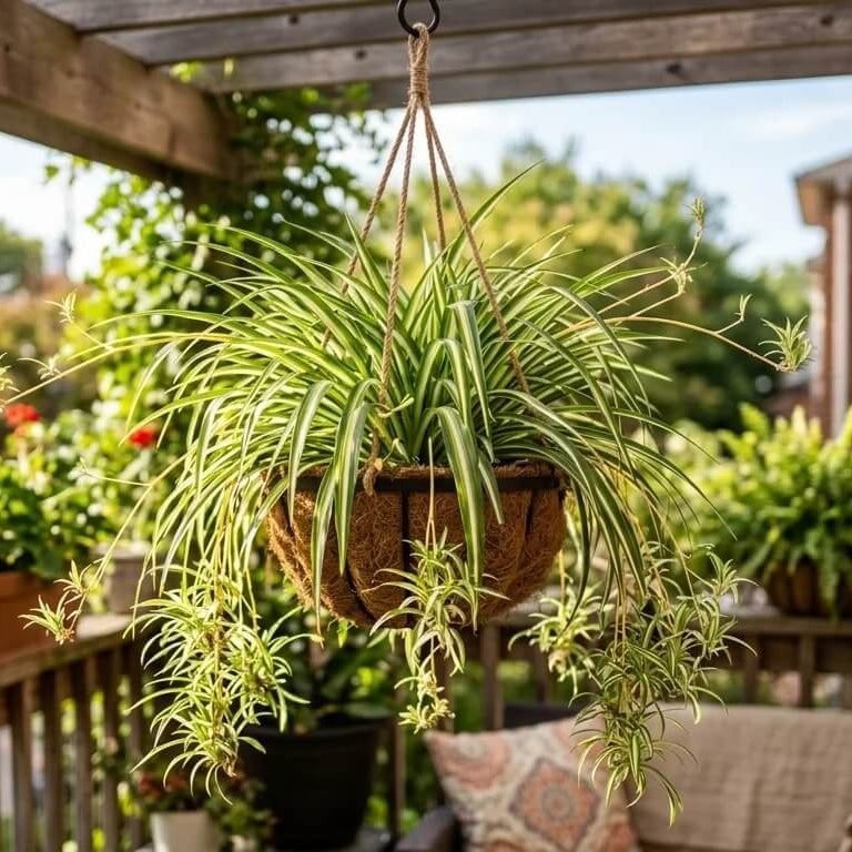 Chlorophytum Comosum plant