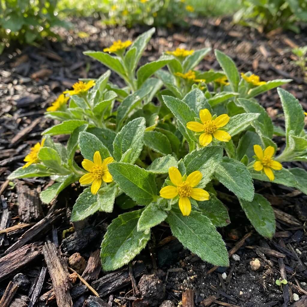 Chrysogonum Virginianum plant