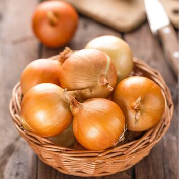 Brown Onion Vegetable Seeds for Planting – Bulb Onion Seeds for Home Vegetable Gardens