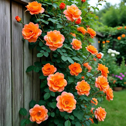 Orange Climbing flower seeds