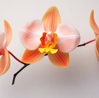 White Phalaenopsis Orchid plant