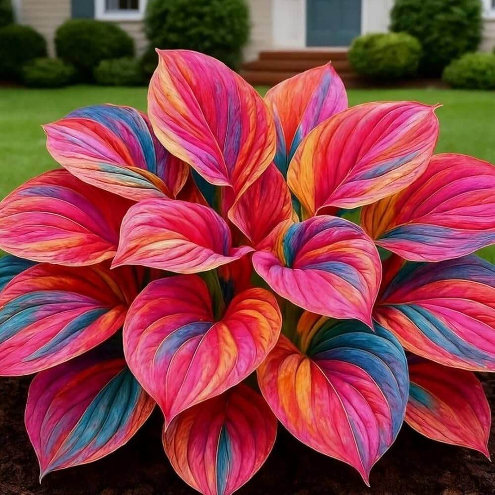 Ornamental Hosta plant
