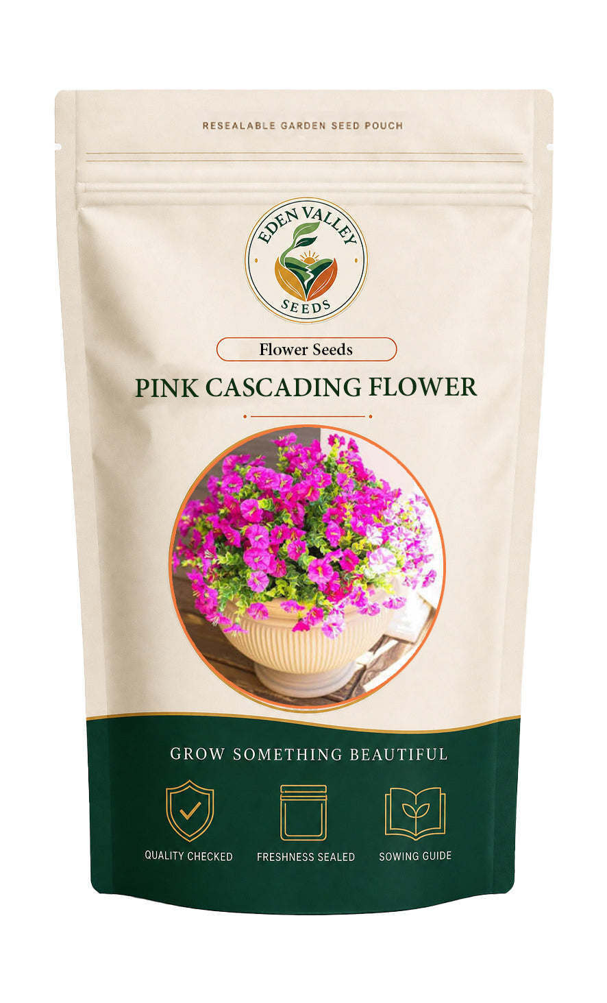 Pink Cascading Flower Seeds for Planting – Heirloom Non-GMO Seasonal Bloom Seeds