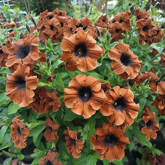 Brown Petunia flower seeds
