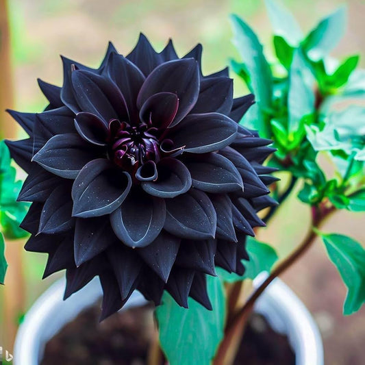 Black Dahlia flower seeds