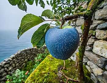 Blue Apple Fruit Seeds for planting and growing an apple tree in a home garden