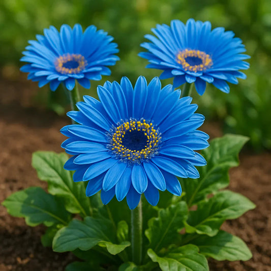 Blue Gerbera flower seeds