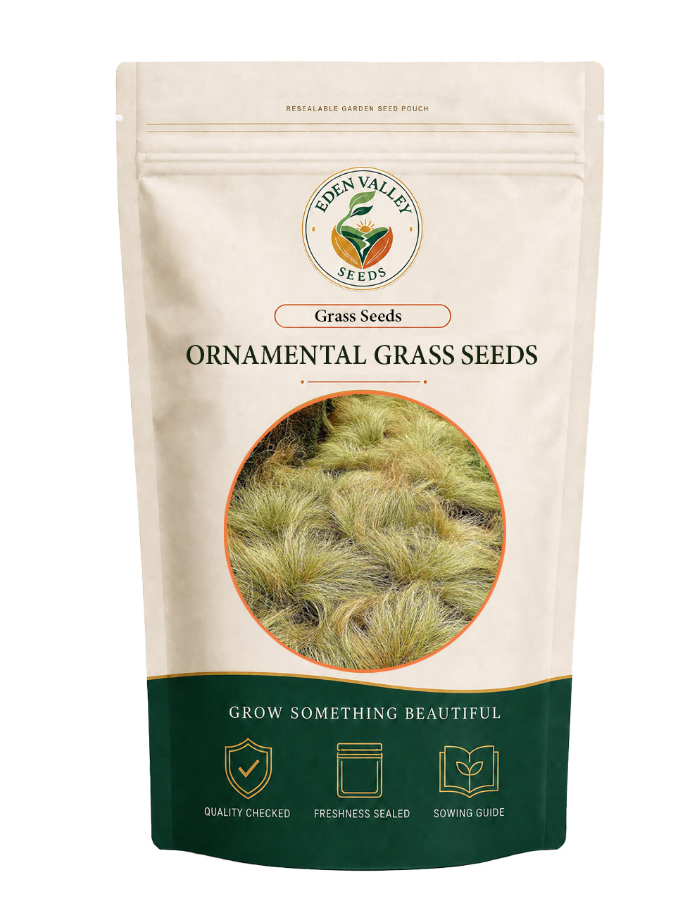 Carex Frosted Curls Ornamental Grass Seeds for Planting with curly, silvery-green foliage