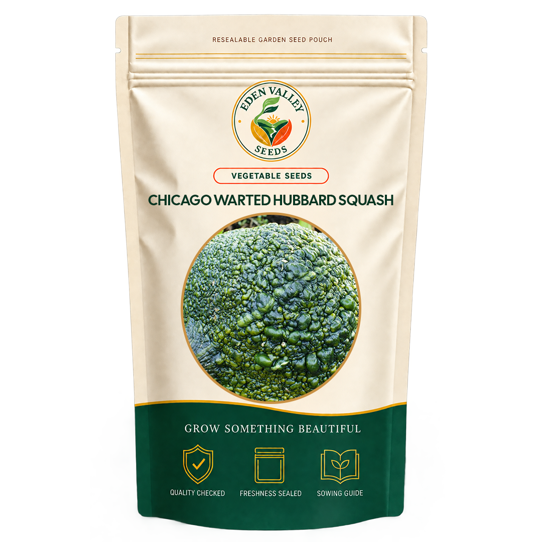 Chicago Warted Hubbard Squash Seeds for planting