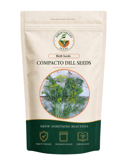 Compacto Dill Herb Seeds for Planting – Fresh Dill Garden Herb