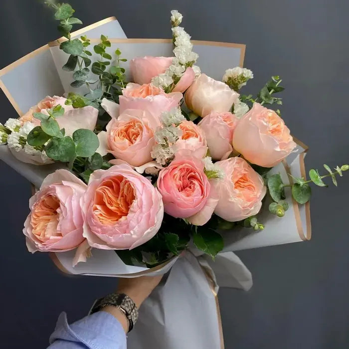 Cream Pink flower seeds