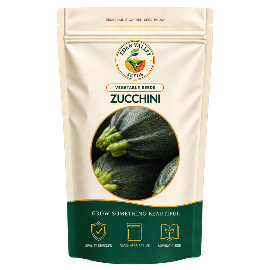 Dark Green Zucchini Vegetable Seeds for home gardens